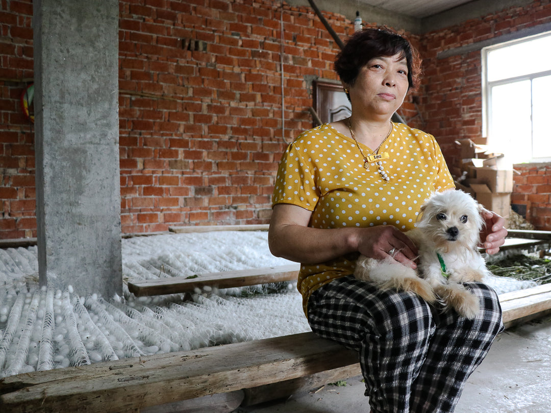 Auntie Qiunan says despite younger generations leaving for larger cities, there is an undeniable sense of pride and responsibility to continue the silk tradition among the few remaining silk producers.