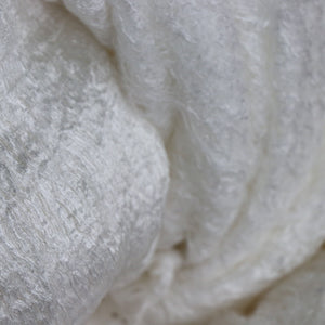 Raw silk is naturally hypoallergenic and resistant to dust mites and microbes, as well as being temperature regulating and supremely breathable.