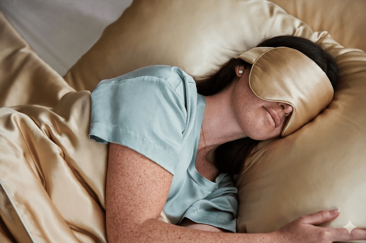 How Sleep Physiology Shaped the Dream Sleep Silk Eye Mask - KAILU