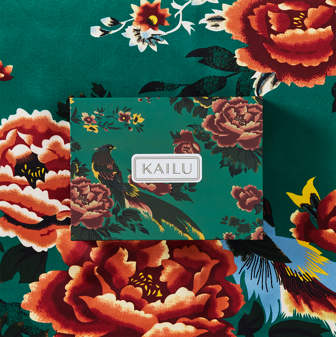 Imperial Bloom Silk Scarf